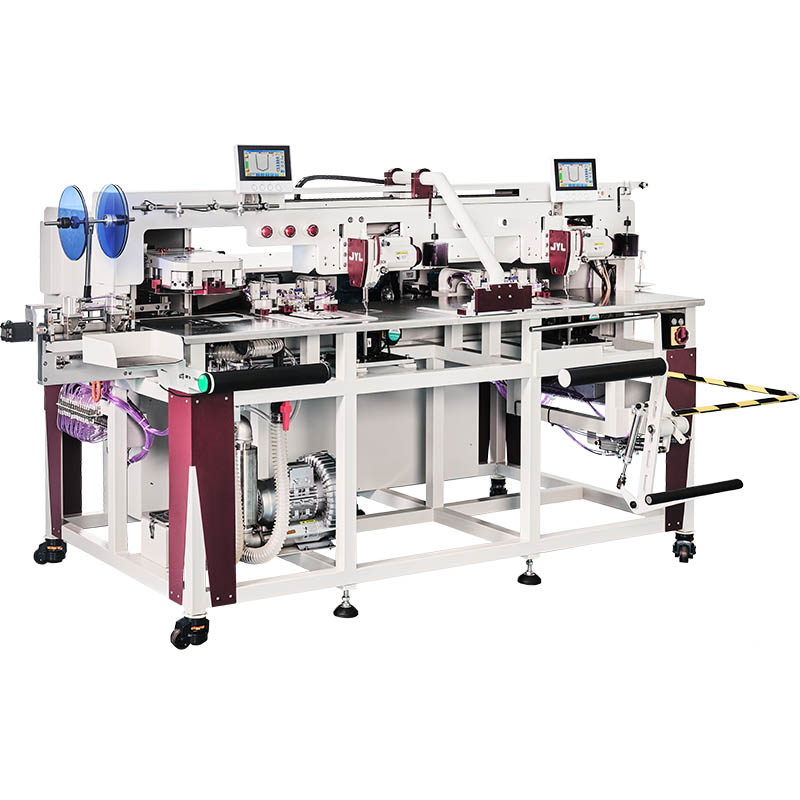 Full Automatic Pocket Patch Machine with Double Heads