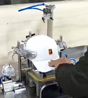 Industrial water steam hat ironing machine